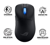 ASUS ROG Keris II Ace, wireless gaming mouse, black