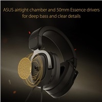 ASUS TUF Gaming H3 Gun Metal, Gaming Headset, black/grey
