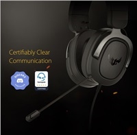ASUS TUF Gaming H3 Gun Metal, Gaming Headset, black/grey
