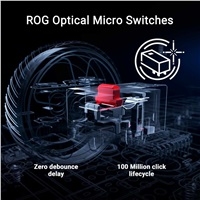 ASUS ROG Keris II Ace, wireless gaming mouse, black