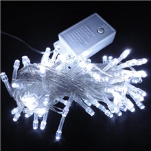 LED lighting - string, 10 m, cool white