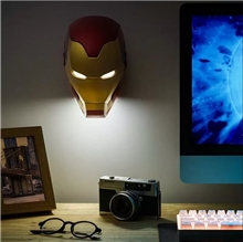 Lamp Marvel Iron Man Mask desktop / wall light (height: 22 cm) (SALE)