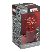 Marvel Avengers LED Neon Bulb Lamp (high: 24,3 cm)