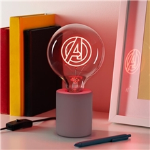 Marvel Avengers LED Neon Bulb Lamp (high: 24,3 cm)