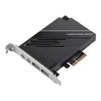 ASUS Rozšiřovací karta USB4 PCIe Gen4, PCIe 4.0 x4, 2x USB4 Typ-C, 2x DP (SALE)