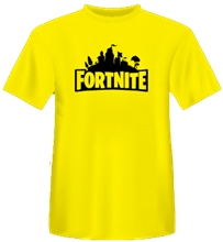 Fortnite Yellow T-shirt (size XL)
