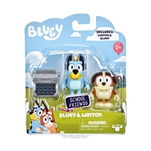 Bluey: School Friends - Bluey & Winton Figures