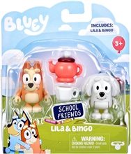 Bluey: School Friends - Lila & Bingo Figures
