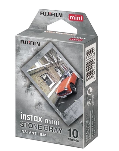 Fujifilm Instax Mini Stone Gray Instant Film - 10 Pieces