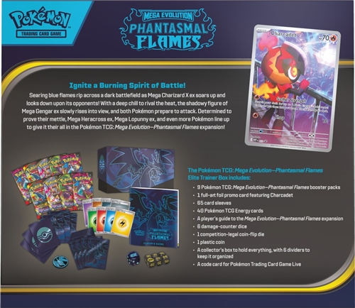 Pokémon TCG: ME02 Phantasmal Flames - Elite Trainer Box