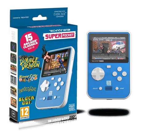 Super Pocket Retro Gaming Console Technos Edition
