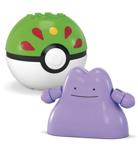 Mattel Mega Pokemon - Ditto & Pikachu Pokeballs