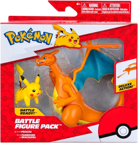 Pokémon Battle Figure Pack - Charizard and Pikachu