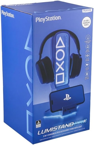 PlayStation Desk Headphone Stand with Light with Remote Controller (30 cm)