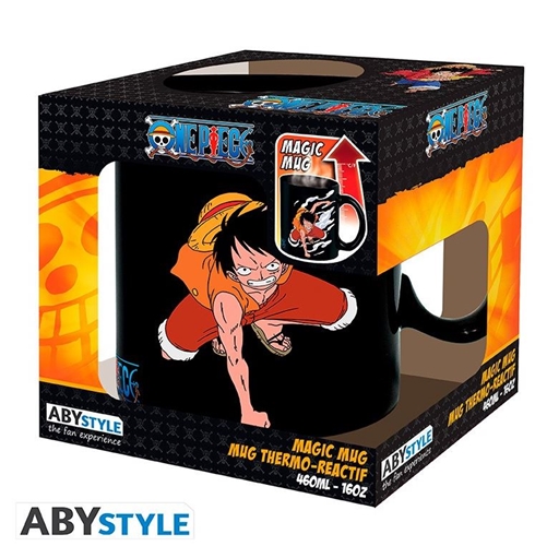 Abysse One Piece - Luffy and Ace Heat Change Mug (460ml)
