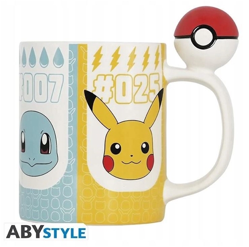 Abysse Pokemon - Pokeball 3D Handle Mug