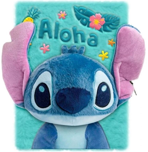 A5 Disney Lilo & Stitch Notebook: Plush Stitch