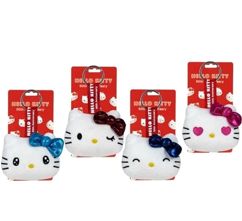 Hello Kitty assorted plush keychain 7cm