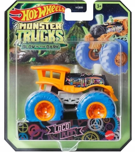 Hot Wheels Monster Trucks: Glow in The Dark
