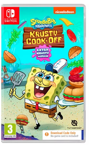 SpongeBob SquarePants: Krusty Cook-Off (Code in a Box) (SWITCH)