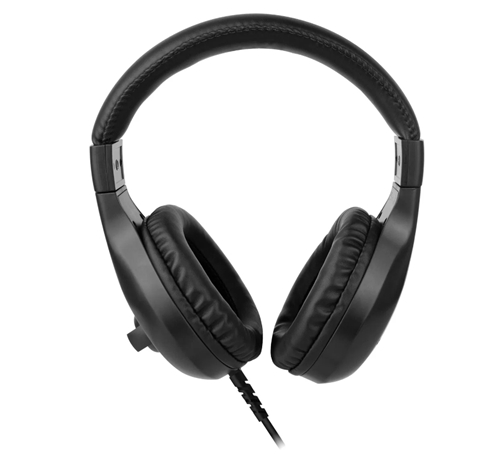 C-TECH MHS-05 Headphones, 3.5 mm Jack - Black (PC)