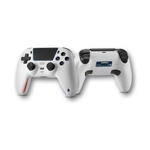 Spartan Gear - Sarissa Wireless Controller (WHITE) (PS4/PS5/PC/SWITCH) + 1 Extra Faceplate