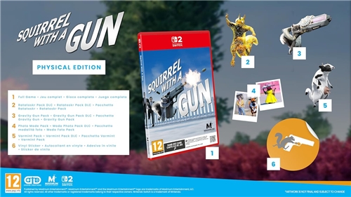 Squirrel With A Gun (Game-Key Card) (SWITCH 2)