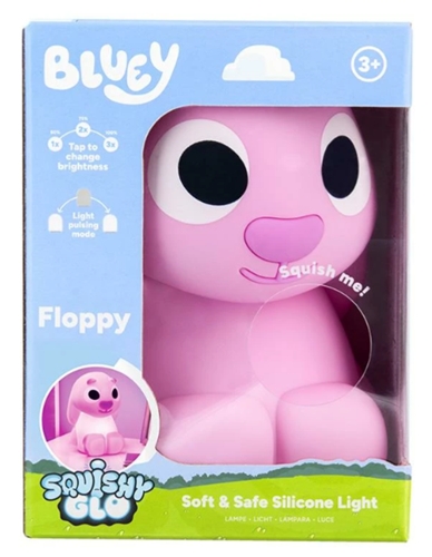 Bluey - Floppy SquishyGlo Silicone Light Rechargeable (18 cm)