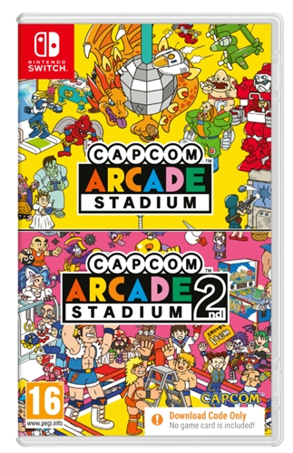 Capcom Arcade Stadium 1 and 2 (Code in a box) (SWITCH)