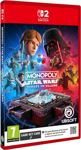 Monopoly: Star Wars Heroes vs Villains (Game-Key Card) (SWITCH 2)