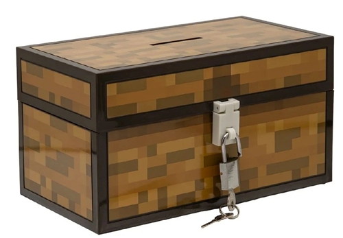 Minecraft Chest Money Box - Lifestyle