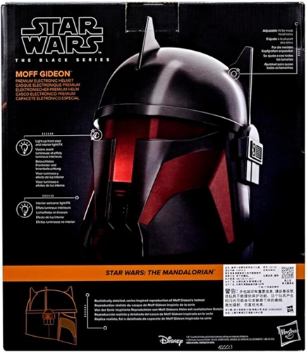 Star Wars: The Black Series - Moff Gideon - Premium Electronic Helmet with Light FX (SALE)