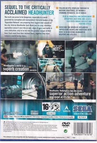 HeadHunter Redemption (PS2) (BAZAR)