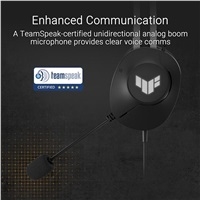  ASUS TUF Gaming H1 GEN II headphones, wired, black (SALE)