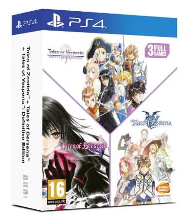 Tales of Vesperia + Tales of Berseria + Tales of Zestiria Compilation (PS4)